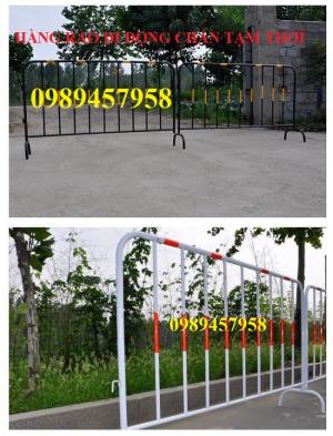 Hàng rào lan can giao thông, hàng rào cách ly bệnh viện, hàng rào siêu thị