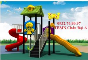 Cầu trượt nhựa liên hoàn trẻ em