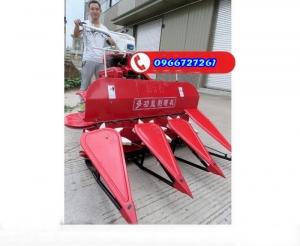Máy cắt cỏ voi đẩy tay Okasu 5.5HP xếp dãy đa năng: cắt cỏ voi