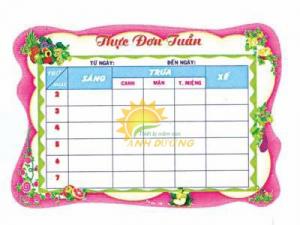 Cung cấp sỉ - lẻ bảng tuyên truyền, bảng biểu cho bậc mẫu giáo, mầm non