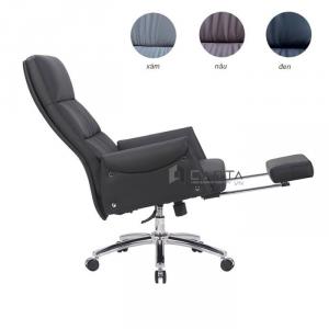 Ghế văn phòng ghế giám đốc lưng cao có gác chân nhập khẩu HCM