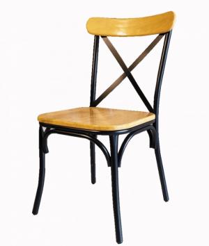 Ghế chữ X (chân sắt, mặt gỗ hoặc nệm)