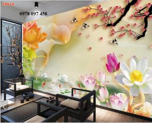Tranh gạch 3D - tranh sứ ngọc