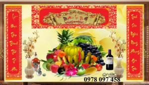 Gạch tranh 3D - tranh phòng thờ