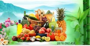 Tranh phòng thờ gia tiên - tranh gạch ốp tường
