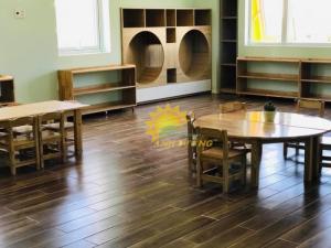 Cung cấp sỉ bàn ghế gỗ trẻ em cho trường lớp mầm non giá rẻ, chất lượng cao