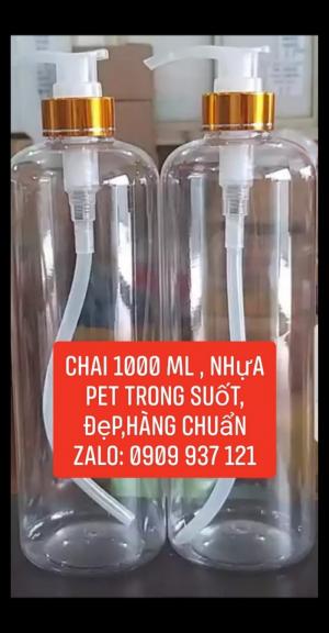 Chai Lọ Nhựa PET đẹp  đựng đồ uống, Sữa Tắm, Dầu Gội, Đựng Dầu Massage