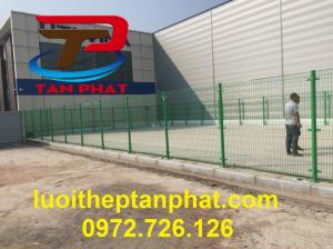 Hàng rào cột trái đào hàng rào mạ kẽm giá rẻ