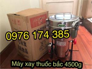 Máy xay tam thất 4500G siêu mịn inox 304 xịn 100%