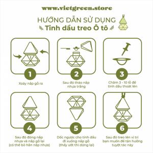 TINH DẦU TREO XE Ô TÔ - Hương Lavender - loại 1