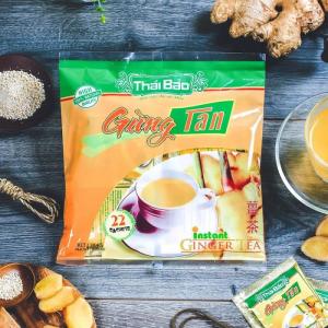 Trà Gừng Hòa Tan ,Gói 22 Tép, Trà Gừng Thái Bảo - Đặc sản Đà Lạt - TD - DS048