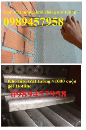 Bán Lưới tô tường chống nứt, lưới trát tường giá rẻ - Lưới chống thấm