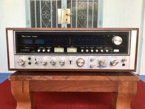 Tân Audio Biên Hoà SANSUI 9090DB sắt xi vàng 7 màu (hàng đẹp xuất sắc zin)