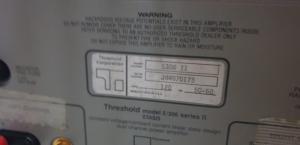 Power Threshold S-300 II Stasis