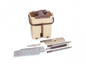 Bộ cây lau nhà kèm thùng vắt 2 ngăn Inochi BH-M200 (Size Lớn).