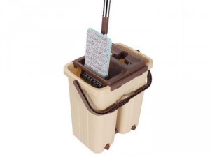 Bộ cây lau nhà kèm thùng vắt 2 ngăn Inochi BH-M200 (Size Lớn).