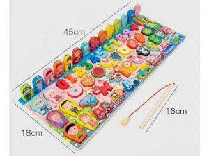 Bộ đồ chơi câu cá và ghép số học đếm