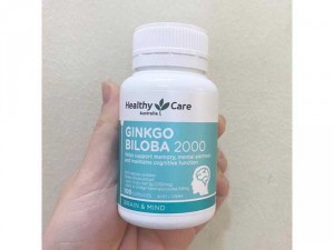 Viên tuần hoàn não Ginkgo Biloba 100 viên (2000mg).