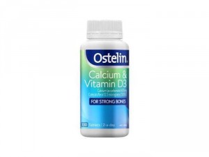 Ostelin Bổ sung Canxi và Vitamin D cho bà bầu Calcium & Vitamin D3 130 viên.