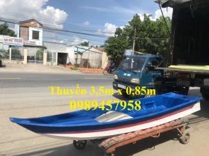 Xuồng ba lá composite, xuồng nhựa giá rẻ
