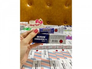 Hydroquinone 5% để làm sáng các đốm đậm màu trên da