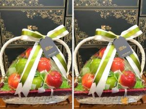 Giỏ hoa quả làm quà cảm ơn - FSNK170 - Ảnh: 1