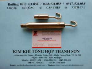 Bán tăng đơ ống inox D6 và D8,thanh hãm cáp,dây cáp thép bọc nhựa các màu,rẻ.