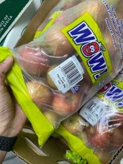 Mua Táo Fuji Nam Phi đỏ túi 3kg hàng bay táo tươi ngon Gọi 0938395939
