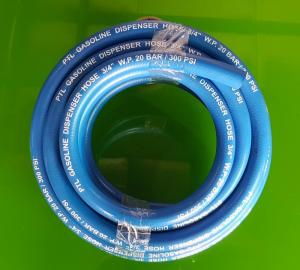 Ống dây xăng dầu Phi 27 màu xanh