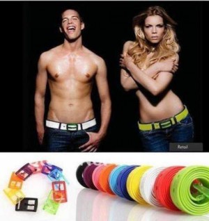 Thắt lưng nhựa Color Block - Thơm kẹo ngọt
