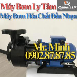 Máy Bơm Hóa Chất Đầu Nhựa - Dạng Ly Tâm - Serie QHG
