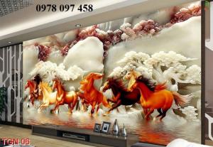 Tranh gạch giả sứ ngọc cao cấp