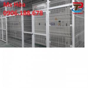 Hàng rào lưới thép mạ kẽm sơn tĩnh điện D4 D5