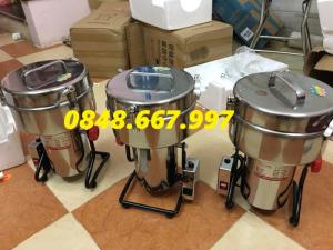 Máy xay tam thất thuốc bắc siêu mịn, xay sâm nấm linh chi 4500g