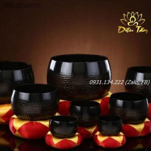 Chuông gia trì - Chuông đồng tụng kinh phật Size 10 inch