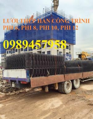 Lưới thép phi 10, phi 12 ô 100x200, 200x200, lưới thép cường độ cao
