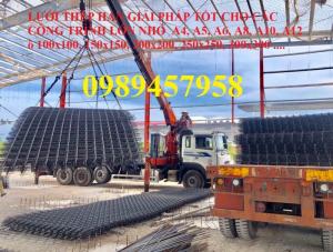 Lưới thép phi 10, phi 12 ô 100x200, 200x200, lưới thép cường độ cao