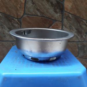 Xô đựng than chất liệu inox cao cấp cho bếp nướng than hoa âm bàn