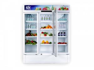 Tủ mát 3 cánh sk sumikura 1200 lít sksc-1403wg3/hw r600a low-e điện trở