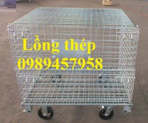 Sản xuất LỒNG THÉP, Rọ thép trữ hàng, lồng sắt chở hàng, Lồng sắt để hàng