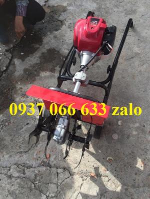 Máy xới đất, xạc cỏ Honda GX35 đẩy tay làm vườn siêu thích