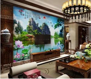 Tranh gạch 3D - tranh đẹp không gian nhà