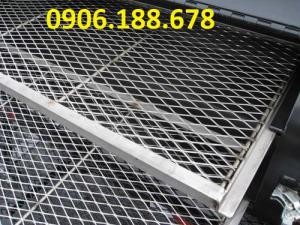 Lưới hình thoi inox, lưới dập giãn, lưới mắt cáo, lưới bén