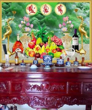 Tranh gạch - tranh 3D phong cảnh