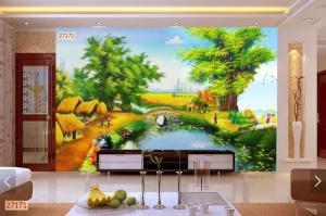 Tranh gạch quê hương Việt nam