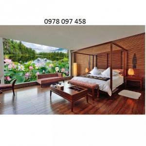 Tranh dán tường - tranh gạch