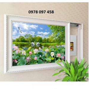 Tranh dán tường - tranh gạch