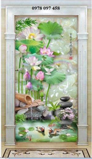 Tranh khổ dọc ốp tường