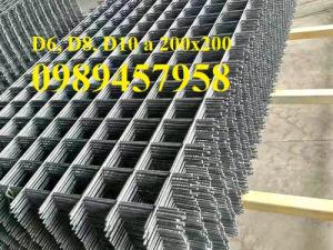 Sản xuất lưới thép tấm Phi 4, phi 5, phi 6, phi 8 lưới thép đổ sàn 200x200