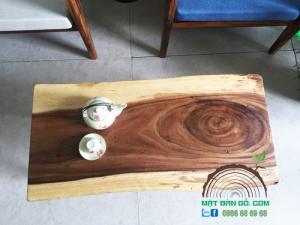 Bàn Sofa Gỗ Nguyên Tấm 45cm X 94cm